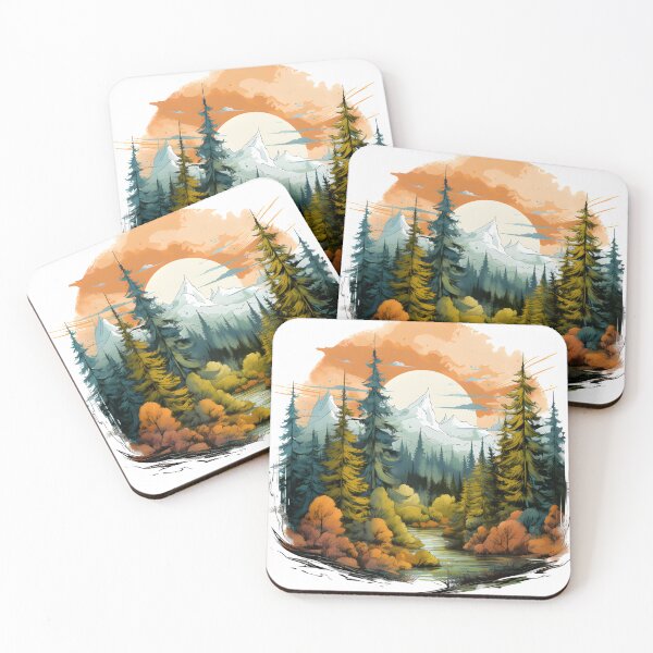 Item preview, Mountains & Forest Scene designed and sold by KSimpson838.