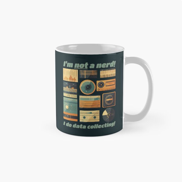Artikelvorschau, Ich bin KEIN Nerd! Ich sammle Daten! entworfen und verkauft von SolidEarthArt.