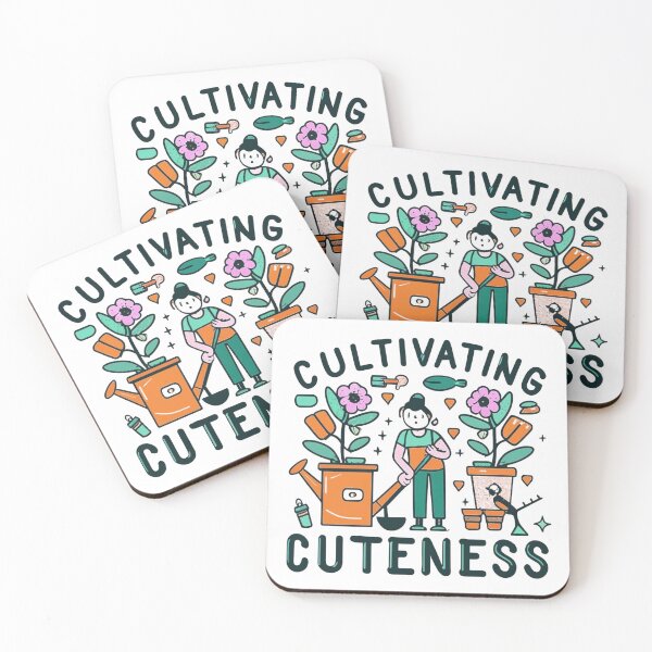 Item preview, cultivating cutness designed and sold by PintSizedPixel.