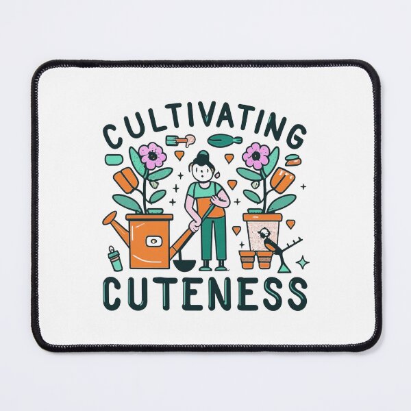 Item preview, cultivating cutness designed and sold by PintSizedPixel.