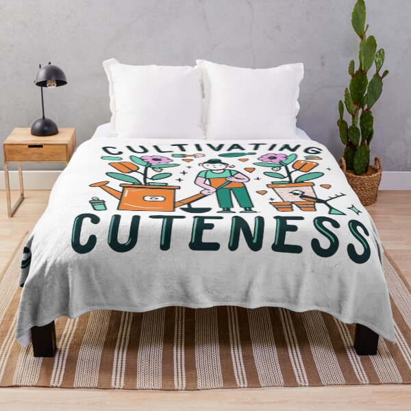 Item preview, cultivating cutness designed and sold by PintSizedPixel.