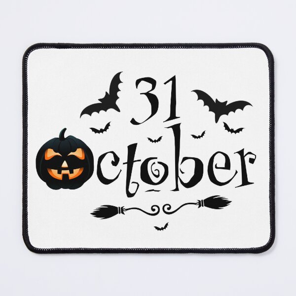 Item preview, Halloween October 31 With Bats Sticker designed and sold by IndreB.