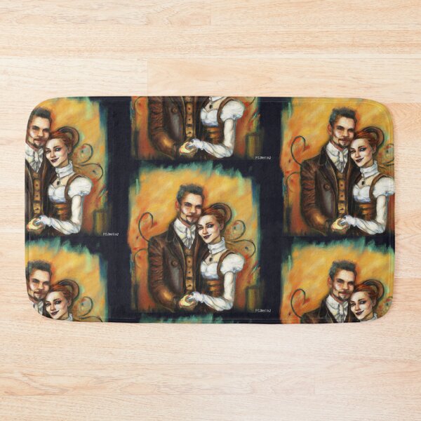 Item preview, Steampunk couple happy designed and sold by P-E-Sterling.