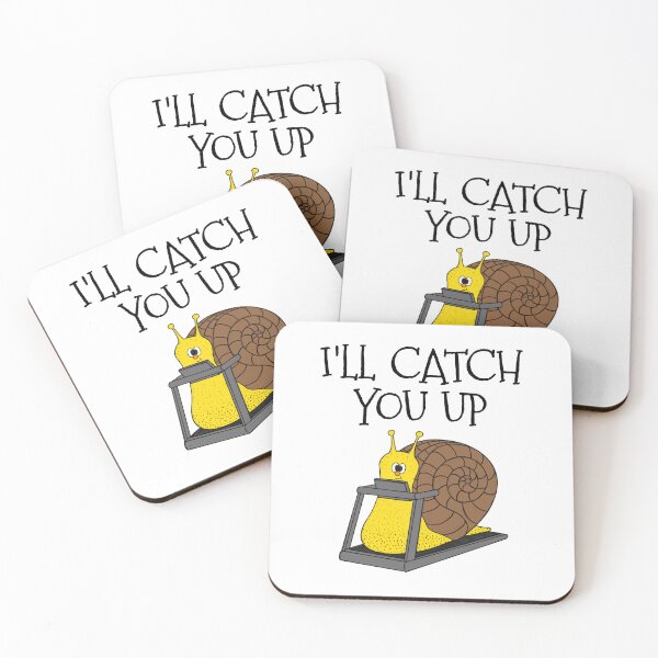 Item preview, Snail Treadmill, I'll Catch You Up, Gym Funny designed and sold by doodlerob.
