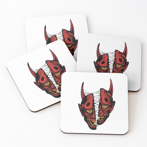 Item preview, Oni mask tshirt  designed and sold by Chic Vógue.