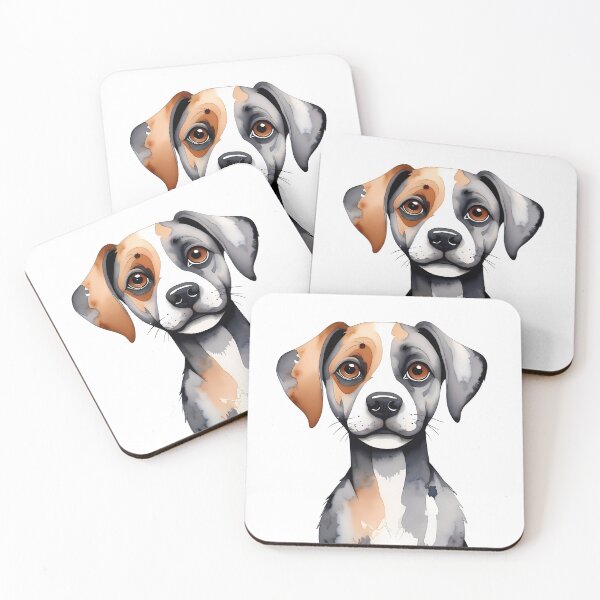 Item preview, Sad Dog Watercolour designed and sold by PixelFixArt.