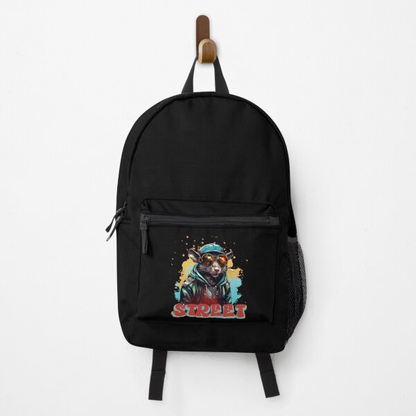 Item preview, Colorful Rat Street Life Rat Red and Blue designed and sold by Madlen-moon.