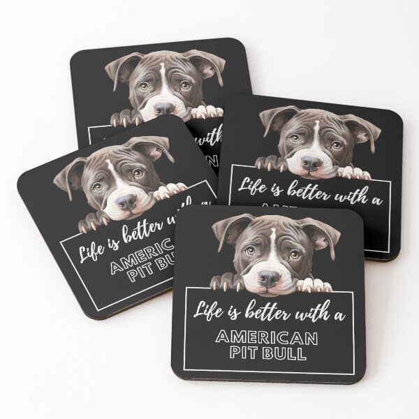 Item preview, American Pit Bull, Pit Bull Lover designed and sold by whiteraven-shop.