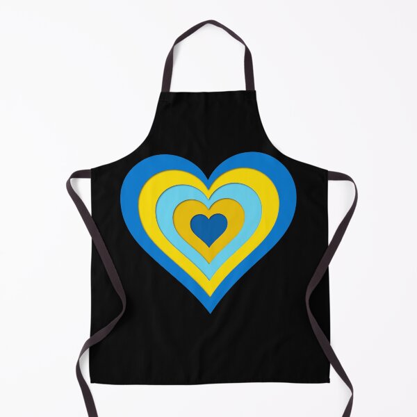 Item preview, Ukrainian Heart Ukrainian Pride Heartfelt Blue and Yellow Ukraine Flag designed and sold by Aide.