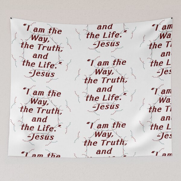 Item preview, The Way, Truth, and Life designed and sold by lillyaura-art.