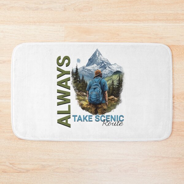 Item preview, Always take scenic route - exploretheworld - Visiting Places - aroundtheworld - Die Wanderlust – outdoorlife – exploremore – Sundown adventure – Adventure capitalist. designed and sold by JansenGS.