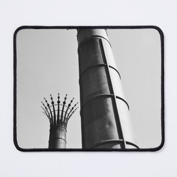 Item preview, The American Queen Smokestack's Hard At Work Black And White designed and sold by LisaWootenPhoto.