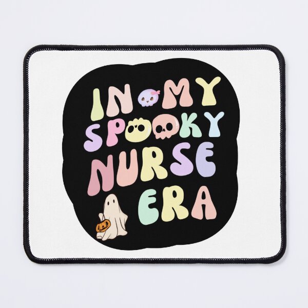 Item preview, Funny Cute Halloween, IN MY SPOOKY NURSE ERA, Funny Quote, Cute Halloween ghost, Ghost Nurse designed and sold by STC SHOP.
