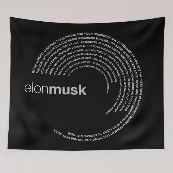 Artikelvorschau, Poster mit berühmten Zitaten von Elon Musk [Silber] entworfen und verkauft von CMYKStudio.