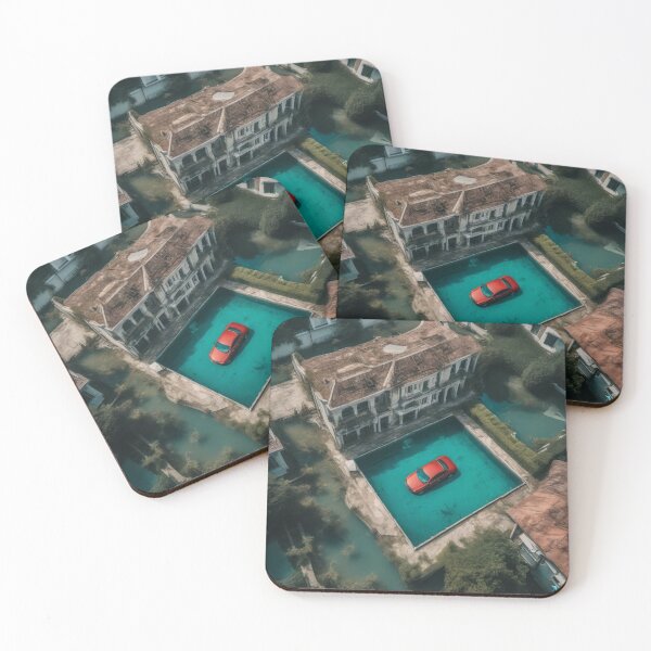 Item preview, Car in Pool designed and sold by Aviador.