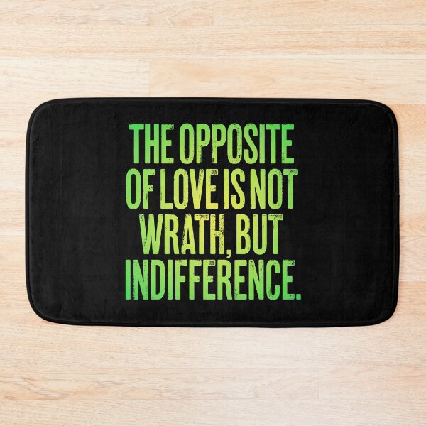 Item preview, The opposite of love is not wrath, but indifference. v.5 designed and sold by x1brett.