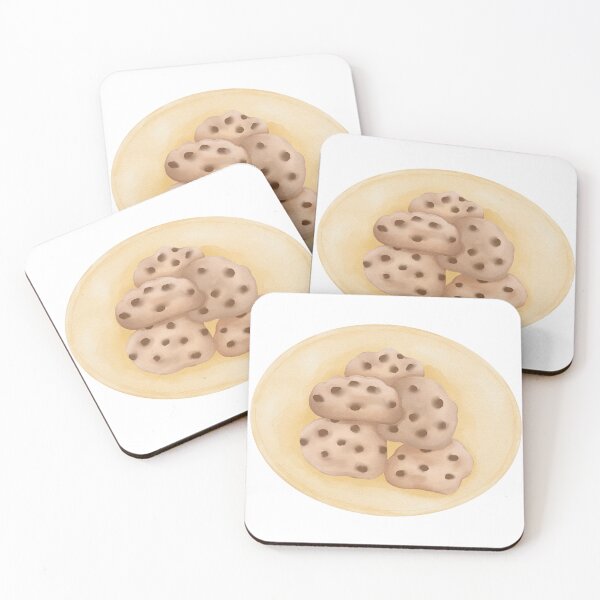 Item preview, cookies on a plate with chocolates designed and sold by Jenjane99.