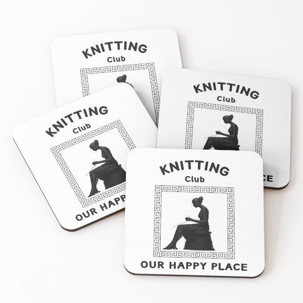 Item preview, Knitting Club Vibes Only designed and sold by Custom-Print.