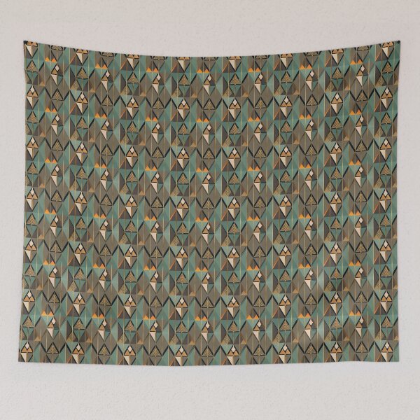 Item preview, Geometric pattern with a touch of opulence from the Art Deco era. designed and sold by SeamlessBlend.