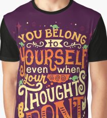 Thoughts are only thoughts Graphic T-Shirt