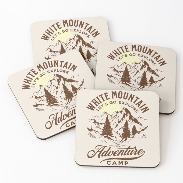 Item preview, White mountain adventure camp - exploretheworld - Visiting Places - aroundtheworld - Die Wanderlust – outdoorlife – exploremore – Sundown adventure – Adventure capitalist. designed and sold by JansenGS.