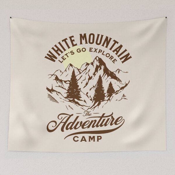 Item preview, White mountain adventure camp - exploretheworld - Visiting Places - aroundtheworld - Die Wanderlust – outdoorlife – exploremore – Sundown adventure – Adventure capitalist. designed and sold by JansenGS.