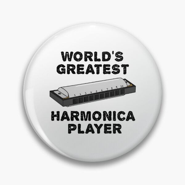 Item preview, World's Greatest Harmonica Player, Harmonicist, Blues Musician designed and sold by doodlerob.