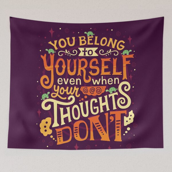 Item preview, Thoughts are only thoughts designed and sold by Risa Rodil.