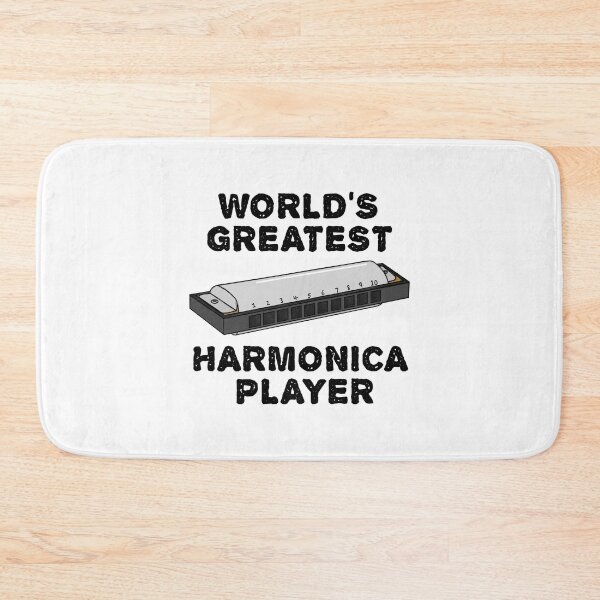 Item preview, World's Greatest Harmonica Player, Harmonicist, Blues Musician designed and sold by doodlerob.