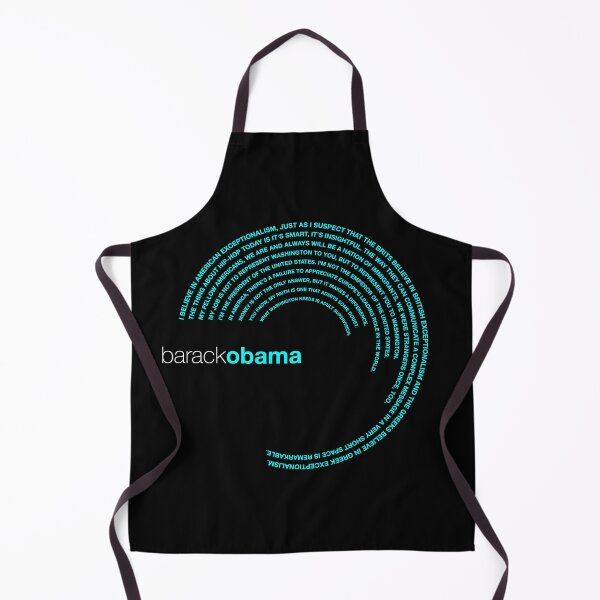 Item preview, Barack Obama famous quotes poster [aqua] designed and sold by CMYKStudio.
