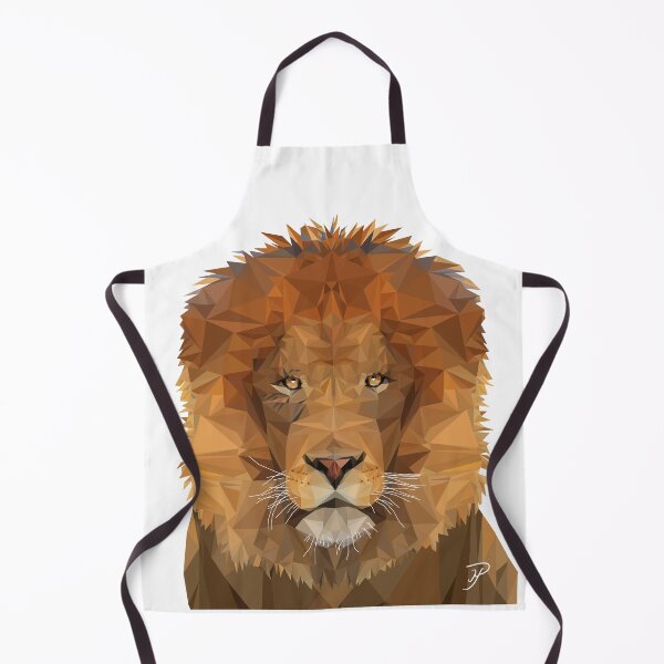 Item preview, Graphic Lion in Triangles designed and sold by Mike Payne.