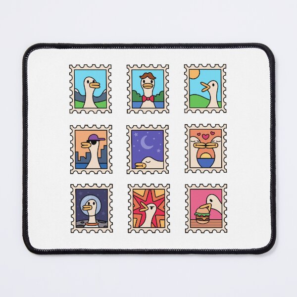 Item preview, Goose Stamps designed and sold by SideQuestDoodles.
