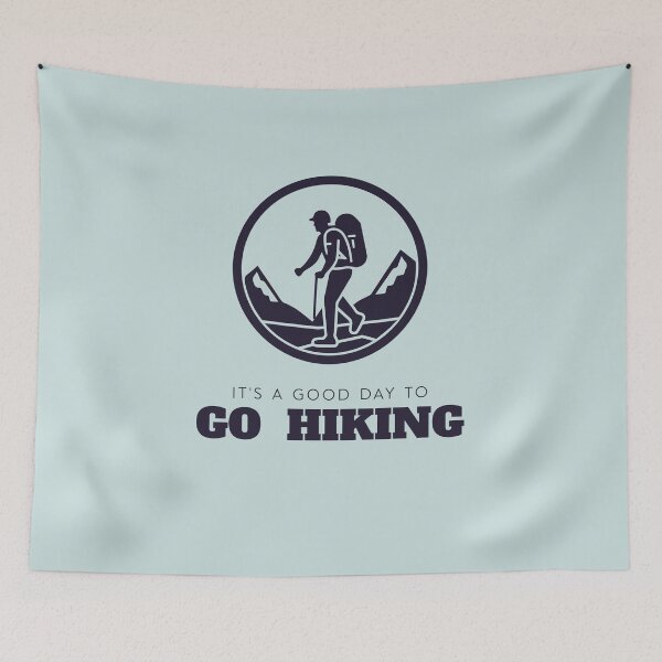 Item preview, Its a good day for hiking - exploretheworld - Visiting Places - aroundtheworld - Die Wanderlust – outdoorlife – exploremore – Sundown adventure – Adventure capitalist. designed and sold by JansenGS.