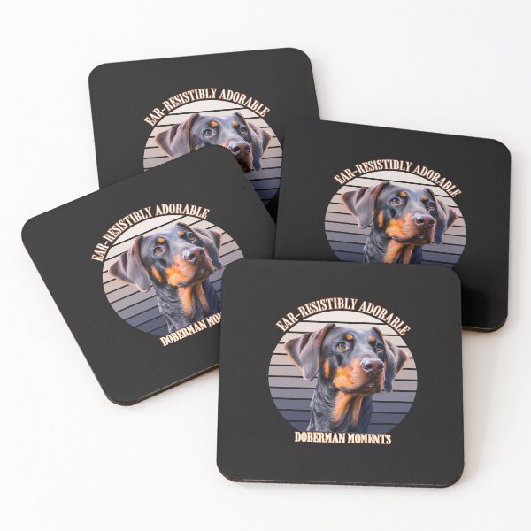 Item preview, Ear-Restistibly Adorable Doberman Moments designed and sold by elynne9.