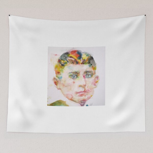 Item preview, FRANZ KAFKA - watercolor portrait.9 designed and sold by lautir.