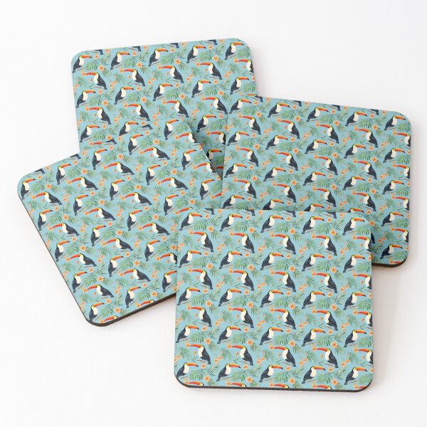 Item preview, Toco Toucan Cutie: Adorable Illustration Art Print designed and sold by qoodesignstudio.
