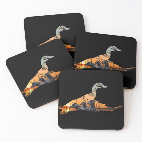 Item preview, Labrador Retrievers and Flying Mallards Sunrise designed and sold by LifeCrush.