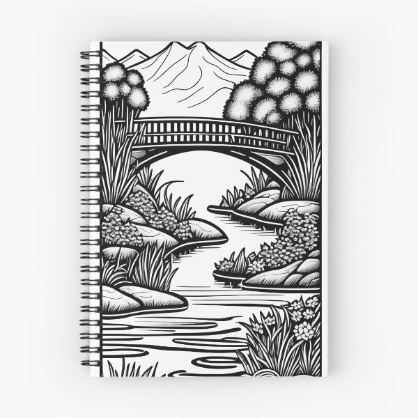 Item preview, "Immerse Yourself in Nature's Majesty with Our Mountain Lake Scenery Design! designed and sold by Dizaster arT.
