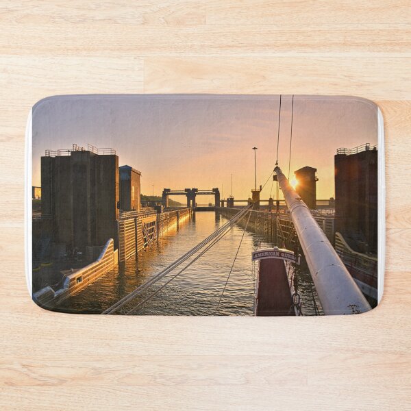 Item preview, Sunrise At Olmsted Locks And Dam Kentucky designed and sold by LisaWootenPhoto.