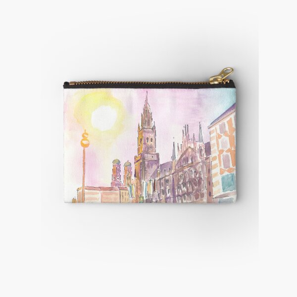 Item preview, Munich City Hall and Marienplatz at Late Afternoon Dusk designed and sold by artshop77.