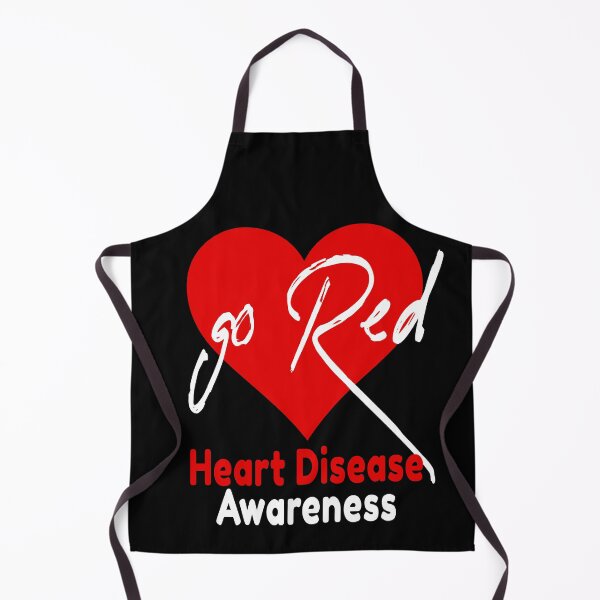 Item preview, Go Red Heart Disease Awareness designed and sold by Color-Sparkle.