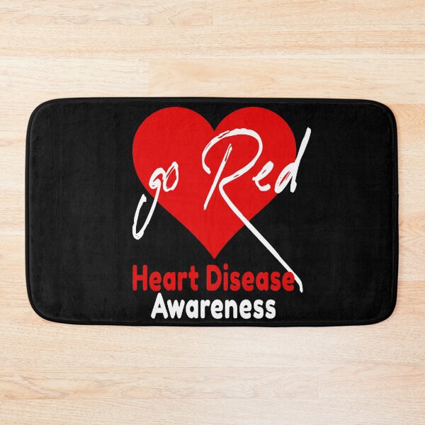Item preview, Go Red Heart Disease Awareness designed and sold by Color-Sparkle.