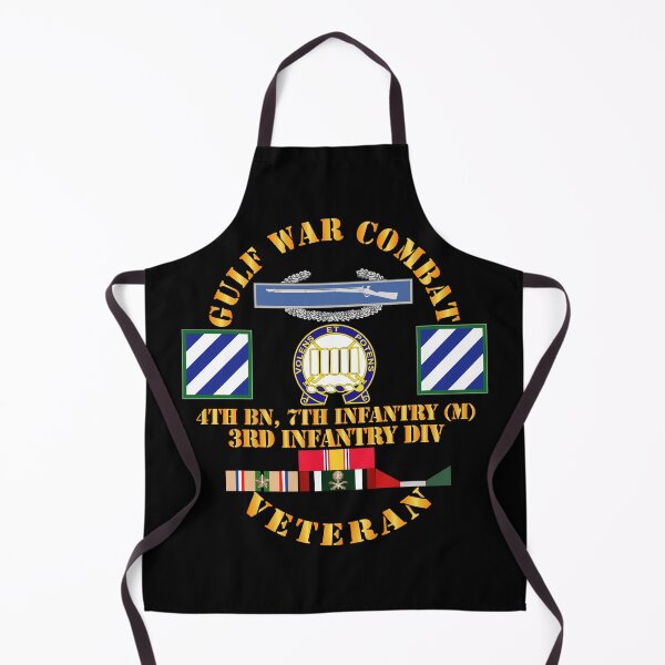 Item preview, Army - Gulf War Combat Infantry Vet w 4th Bn 7th Inf - 3rd ID SSI designed and sold by Military Insignia Products.