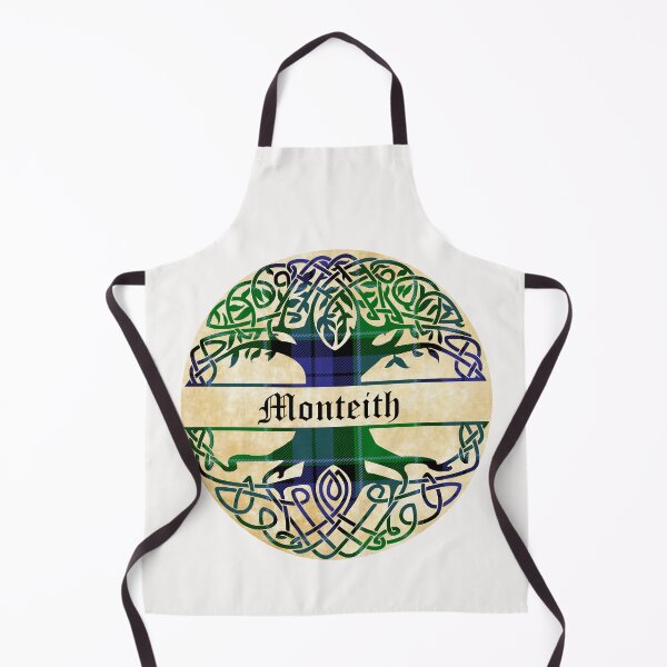 Item preview, Monteith Tree of Life Clan Scottish Surname tartan designed and sold by BagTown Clans.