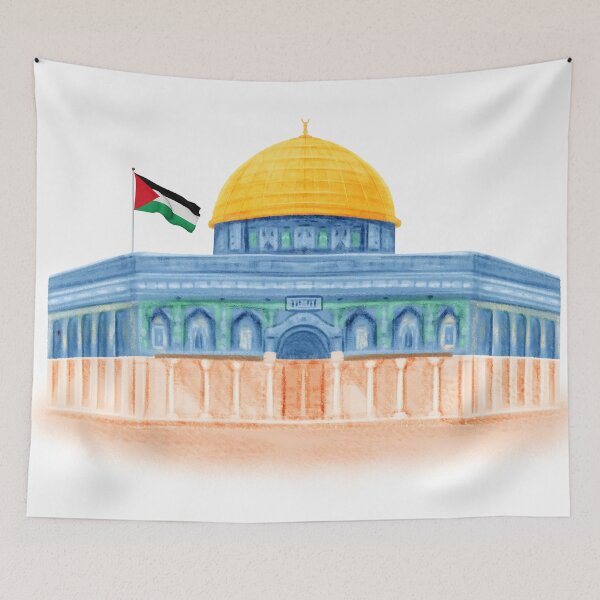 Item preview, Free Gaza : Occupied Jerusalem, al quds design designed and sold by Robo-toons.