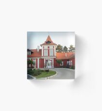 old castle in Serbia eastern Europe Acrylic Block