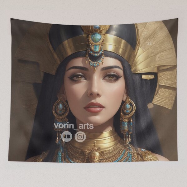 Item preview, Cleopatra Egypt Goddess designed and sold by Vorin Arts.