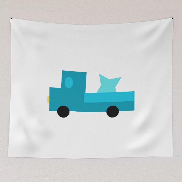 Item preview, pickup truck blue theme v1 designed and sold by fishpressink.