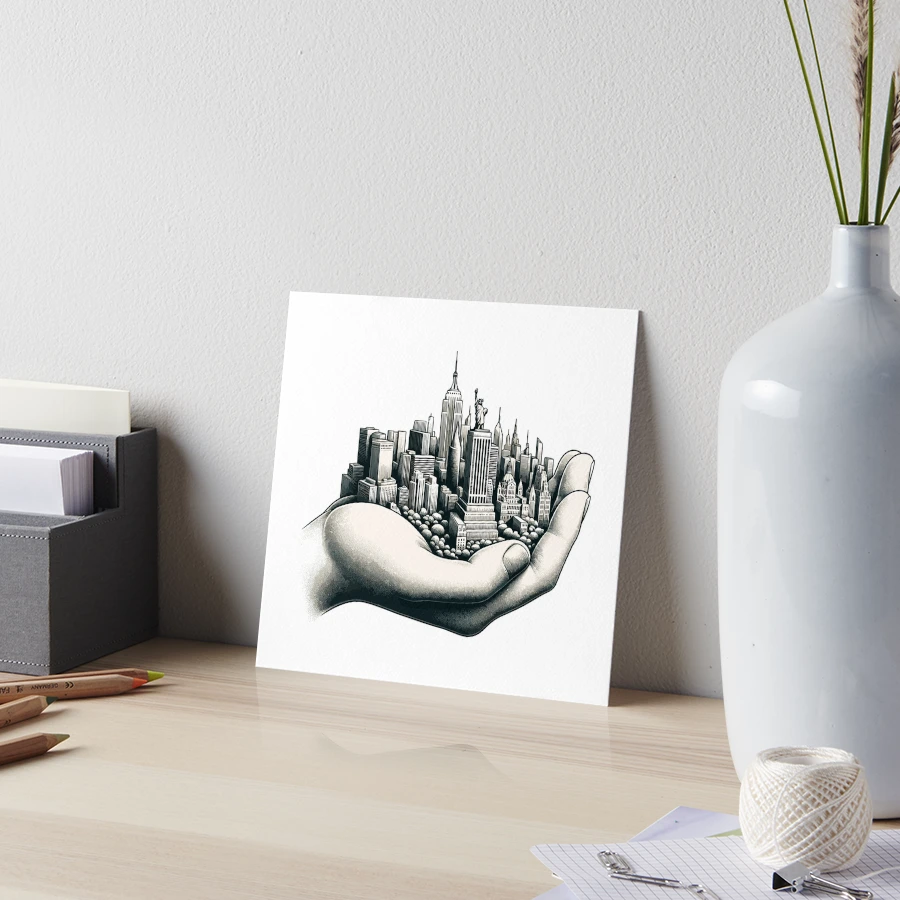 I got New York City in the palm of my hand