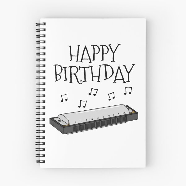 Item preview, Harmonica Birthday, Harmonicist, Blues Musician designed and sold by doodlerob.